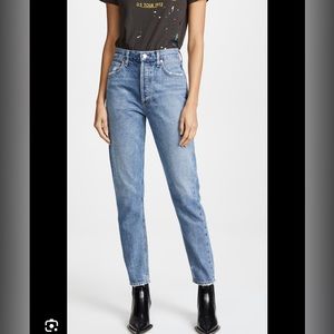 NWT AGOLDE JAIMIE HI RISE JEANS sz 24